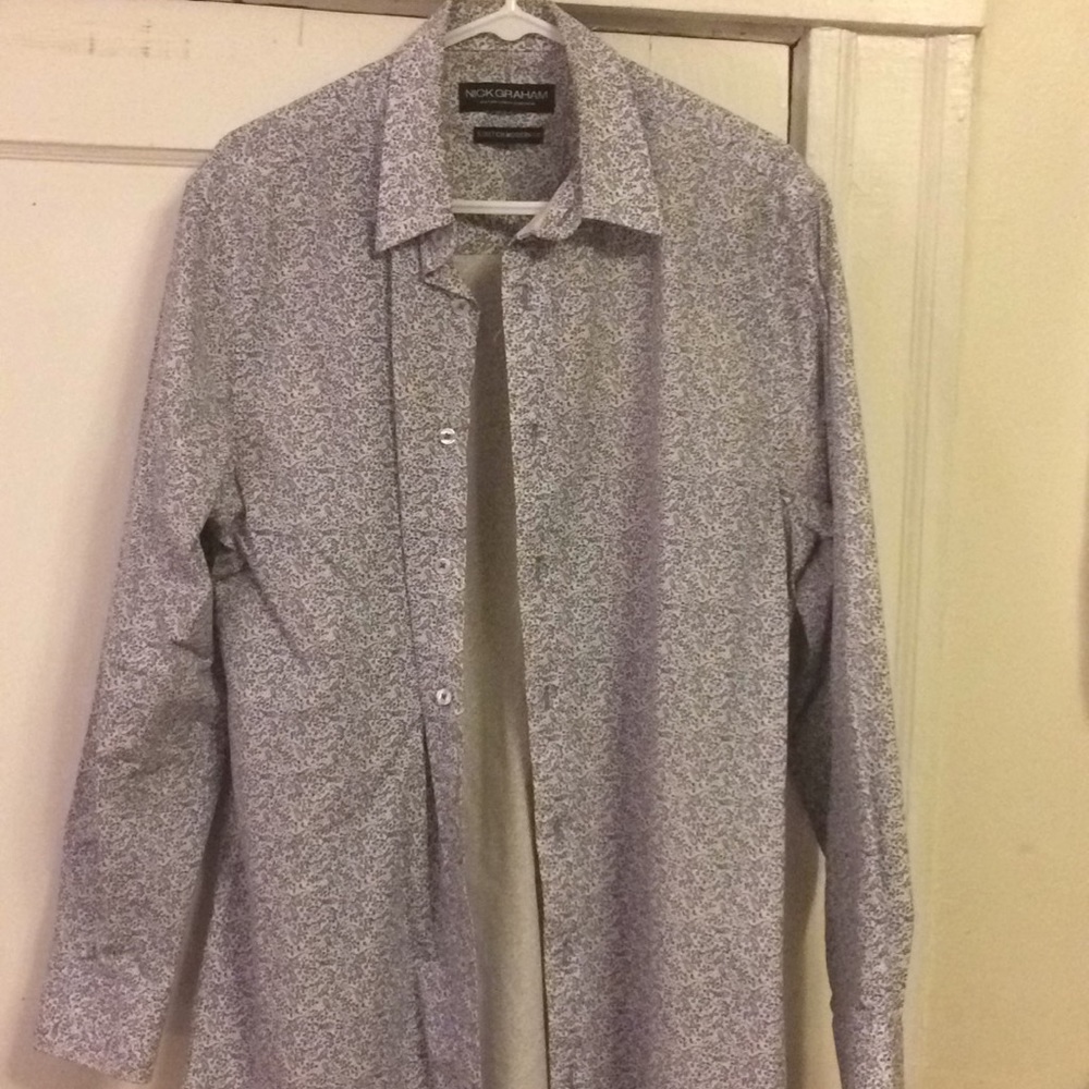 M Long sleeve button down